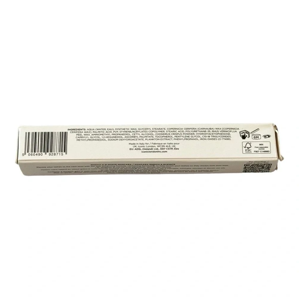 ICONIC LONDON Enrich & Elevate Mascara Black NEW